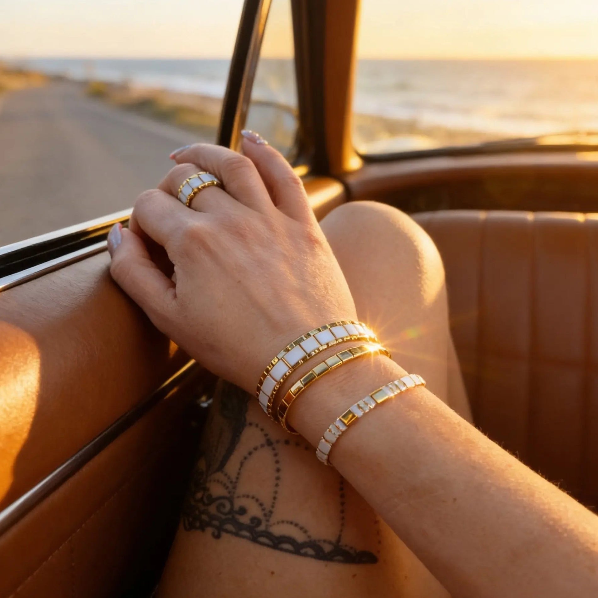 Pure Line Bracelet Set Gem N Glow by Natali