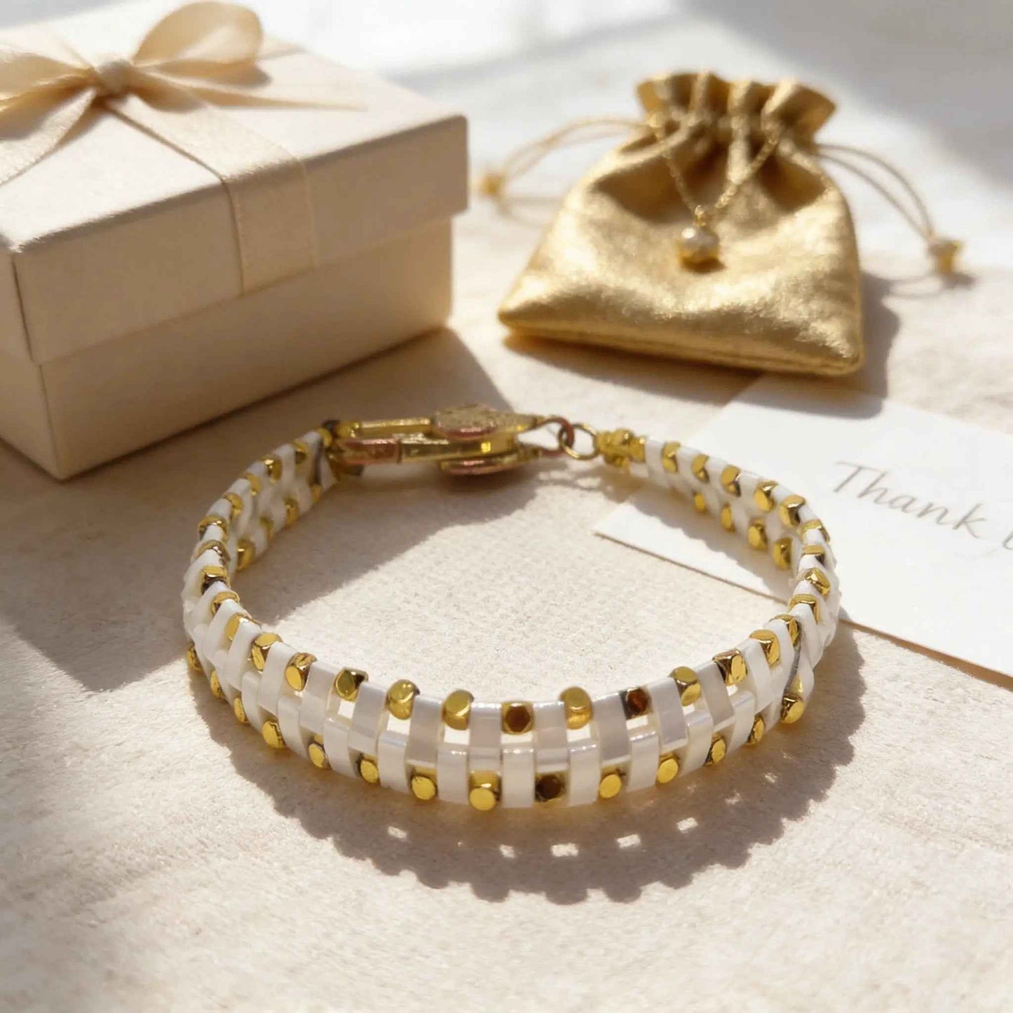 Ivory Structure Bracelet