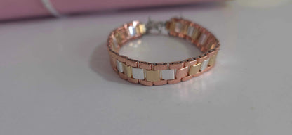 Rose Gold Bracelet Stack – Miyuki Beaded Bracelets Set | Minimalist Jewelry | Gem N Glow by Natali
