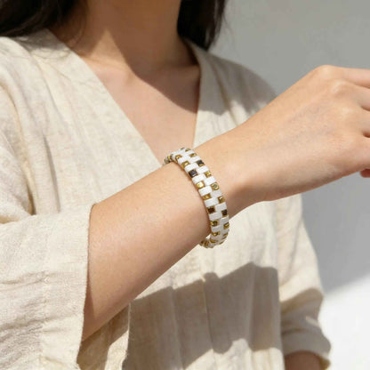 Ivory Structure Bracelet
