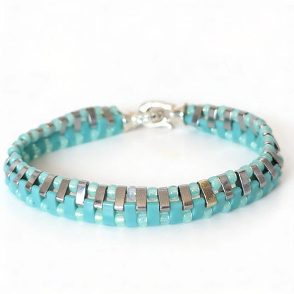 Gem N Glow by Natali Laguna Glow bracelet featuring shimmering beads and a sleek adjustable design, perfect for everyday wear.