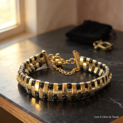 Metal Motion – Structure Bracelet - Gemnglow