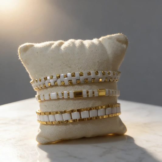 Pure Line Bracelet Set - Gemnglow