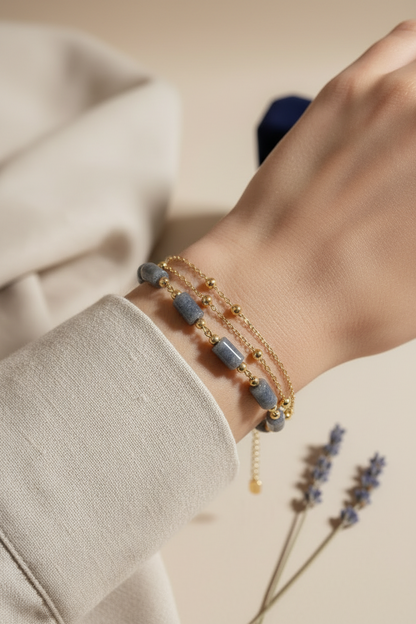 Tanzanite Glow Bracelet